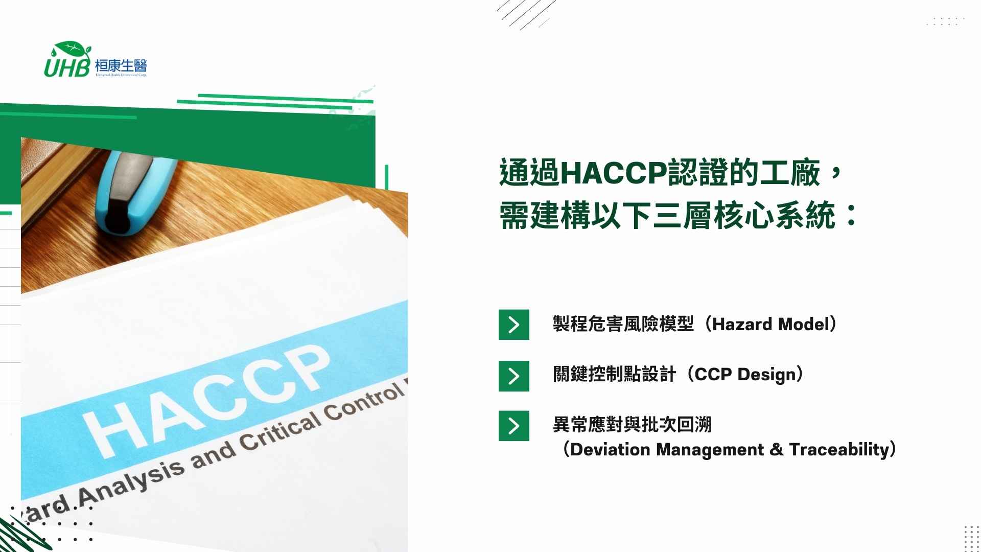 HACCP工廠認證不是貼紙，而是一套科學邏輯與制度工程
